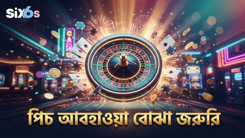লাইভ বেটিংয়ে পিচ ও আবহাওয়ার প্রভাব বুঝতে সাহায্য করে