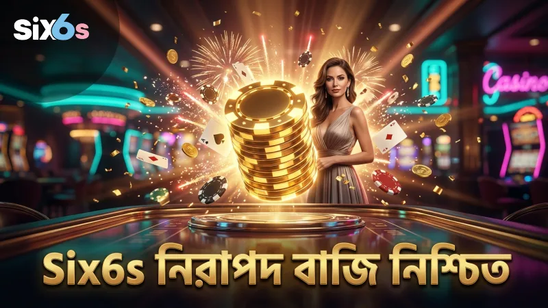 Six6s প্ল্যাটফর্মে নিরাপদে বাজি ধরে নিশ্চিত পেআউট পাওয়া যায়