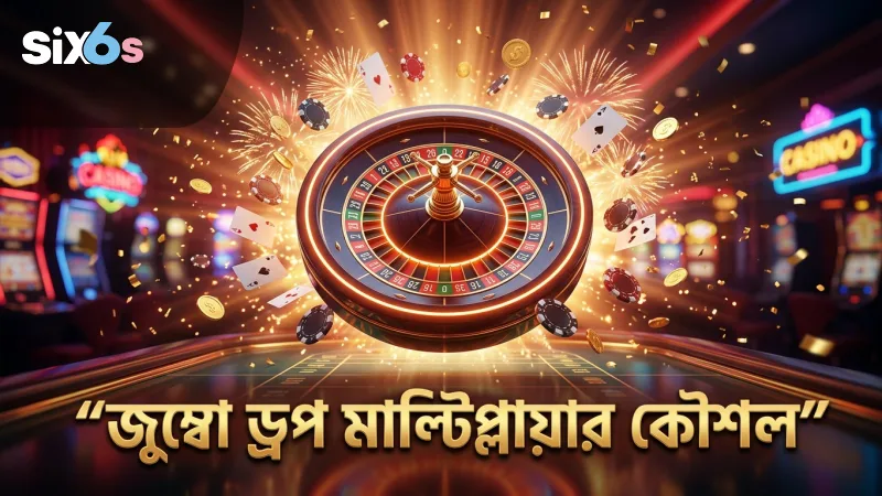 জুম্বো ড্রপ মাল্টিপ্লায়ার জোনে বেটিং কৌশল উন্নত করে।