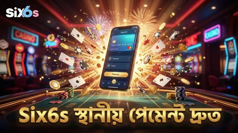 Six6s প্ল্যাটফর্মে স্থানীয় পেমেন্টের দ্রুত লেনদেন নিশ্চিত।