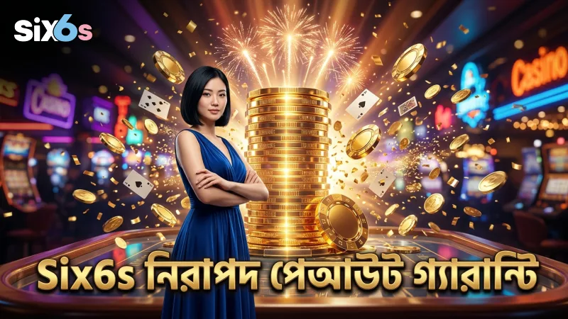 নিরাপদ পেআউটের জন্য Six6s বেটিং নিরাপত্তা ব্যবস্থা।