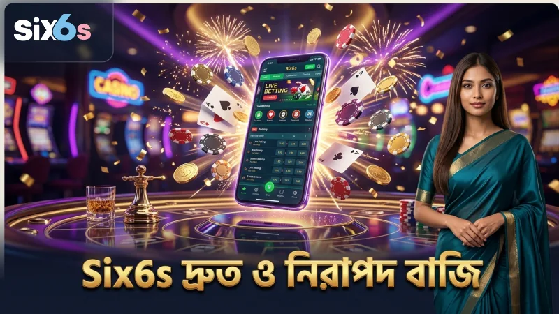 Six6s দিয়ে দ্রুত ও নিরাপদে লাইভ বাজি ধরুন সহজে