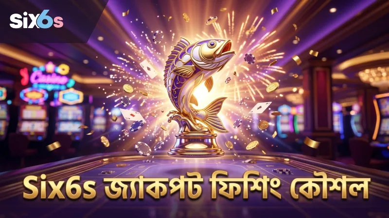 Six6s প্ল্যাটফর্মে জ্যাকপট ফিশিং কৌশল প্রয়োগের বাস্তব দৃশ্য।
