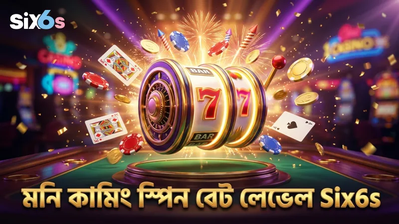 মনি কামিং স্লটের স্পিন এবং বেট লেভেল সম্পর্কিত তথ্য