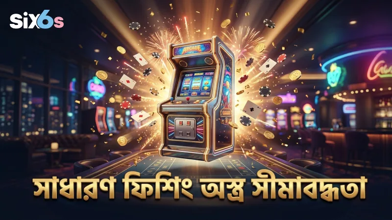 সাধারণ ফিশিং গেমে কমপ্লেক্স অস্ত্র ব্যবহারের সীমাবদ্ধতা থাকে