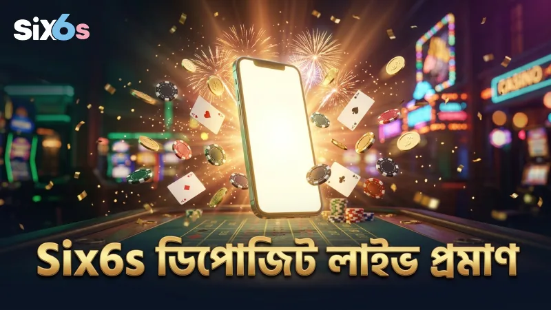 বিকাশ ও নগদ মাধ্যমে Six6s ডিপোজিটের লাইভ প্রমাণ স্ক্রিনশট