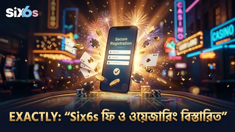 রেজিস্ট্রেশন ফি ও ওয়েজারিং শর্তগুলি স্পষ্ট ও কার্যকর।