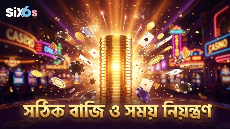 বাজি সীমা ও সময় ব্যবস্থাপনা দিয়ে জেতার সম্ভাবনা বাড়ান।